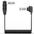 thumbnail image 2 of D-Tap Male to Female 4-Pin XLR Cable suitable for Power Supply Battery Adapter suitable for Cameras, Monitors Spring Wire, 2 of 5