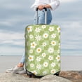 thumbnail image 3 of Lsque Daisies Flowers Printed Luggage Cover, Travel Luggage Protector,Scratch and Dirt Resistant, Fits 18-32 Inch Luggage - Medium, 3 of 9