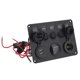 thumbnail image 3 of Marine Switch Panel, 8 Digit Multi Function High Efficiency Protection RV Rocker Switch Panel For RV For Boat For Truck, 3 of 8