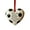 Soccer, variant on Chanana Heart-Shaped Baseball Ornaments, Life is Like Baseball Leather Heart Shaped Sports Ornament, Ball Sports Accessories for Dad, Handmade Baseball Hanging Decor for Christmas Tree