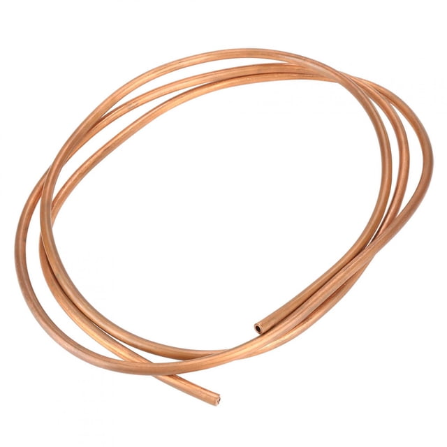 T2 Copper 1 Roll Copper Round Tubing, Refrigeration Tubing, For Busbar Switchgear Refrigeration Plumbing Generators
