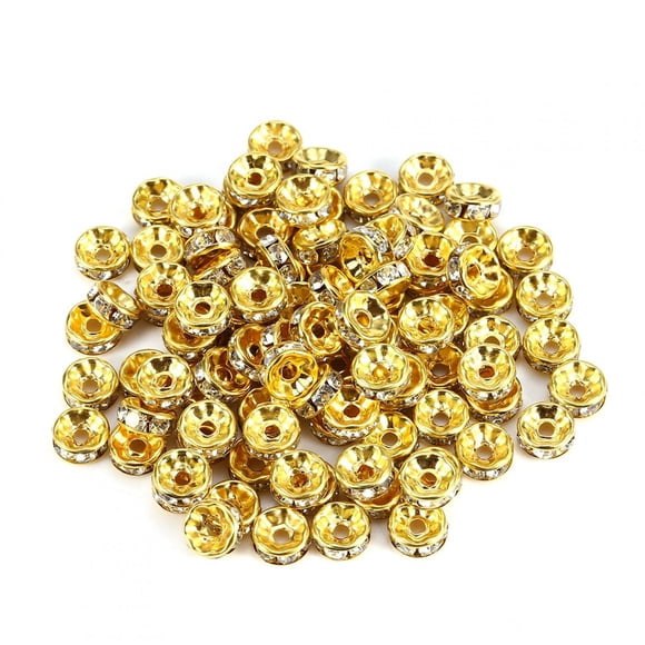 Peahefy Perle Entretoise, Perle Charme 2 Couleurs pour Autres Ornements pour Perles Entretoises