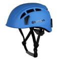 thumbnail image 4 of 1x Casco de Seguridad Proteccion Accesorios Deportes Aire Libre Escalada de Roca Montañismo Senderismo Acampada Exploración Ciclismo Azul Sunnimix Casco de escalada, 4 of 8