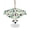 Yellow, Green, White, variant on Outdoor Tablecloth with Umbrella Hole for Patio/Picnic/Party/Camping, Green Footballs Waterproof Table Cloth Rectangle Table Cover Washable, Pastoral Daisy Love Heart Balls Sports Game (60"x 120")