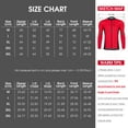 thumbnail image 5 of WEST BIKING Men's Cycling Jersey Quick Dry Long Sleeves Zipper Bike Shirt, Red, 5 of 10