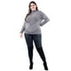 thumbnail image 5 of Sueter de rayas Roman Fashion /Tallas Extras, 6598 (Negro /Blanco) negro 42, 5 of 6