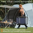 thumbnail image 6 of MAYEERTY Set of 2 Zero Gravity Chair Outdoor Lounge Chair，Suitable for Beach Terrace Pool Patio, Blue, 6 of 8