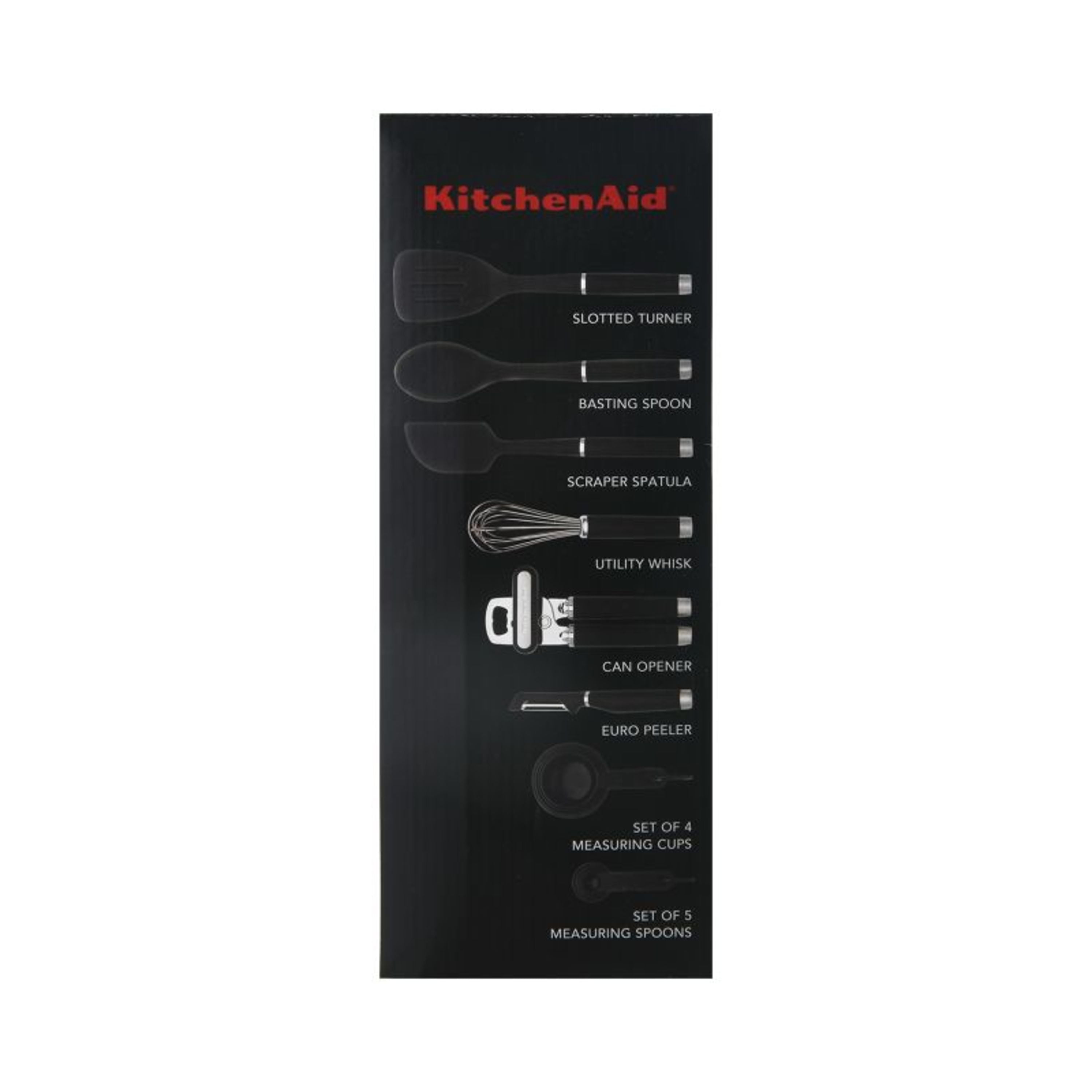 KitchenAid Black 17-piece Kitchen Tool and Gadget Set (As Is Item) - Bed  Bath & Beyond - 14073666