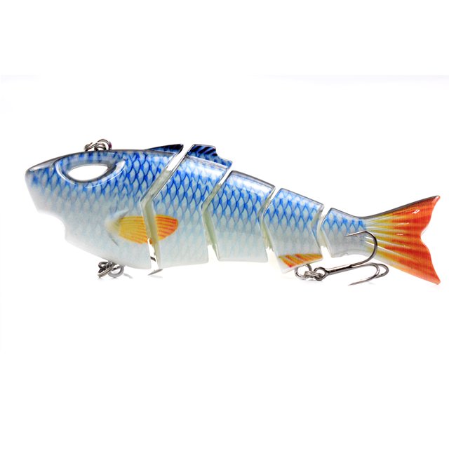 Señuelo de Pesca Multisección Azul 03 - Experiencia de Pesca Realista y Eficiente