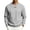 A-Gray, variant on Men's Crewneck Sweatshirt Long Sleeve Logo Detail Regular Fit Everyday Pullover Tops