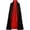 A, variant on Vampire Cloak Costume - Adult Halloween Costume - Double-sided Standing Collar Cloak in Black and Red
