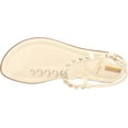 thumbnail image 6 of Sam Edelman Women's Gigi Thong Sandal Pearl Porcelain Patent 7.5W, 6 of 6