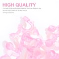thumbnail image 4 of Miangastore 100PCS Clip-on Earring Base Ear Clip Materials Plastic Pink Practical for Women, 4 of 8
