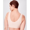 thumbnail image 3 of Bali Wirefree Bra Comfort Revolution Easylite Women's Lightweight Smoothtec DF3491, 3 of 4