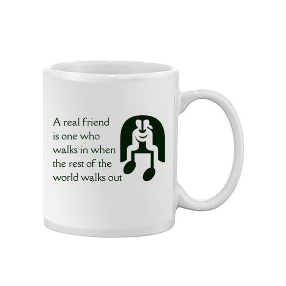 Cute Friend Quote Mug Unisex's -Image by Shutterstock