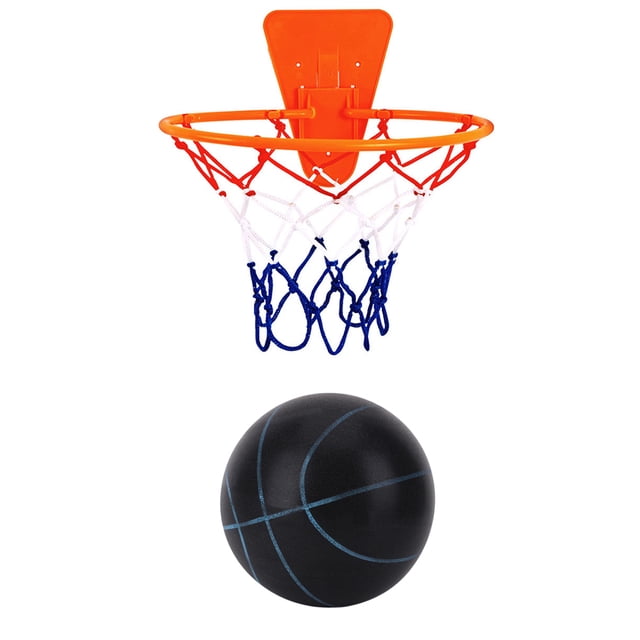 Pelota silenciosa de fácil agarre de 18/21/24cm, tamaño 3/5/7, baloncesto silencioso, entrenamiento de goteo, baloncesto que rebota para actividades en interiores