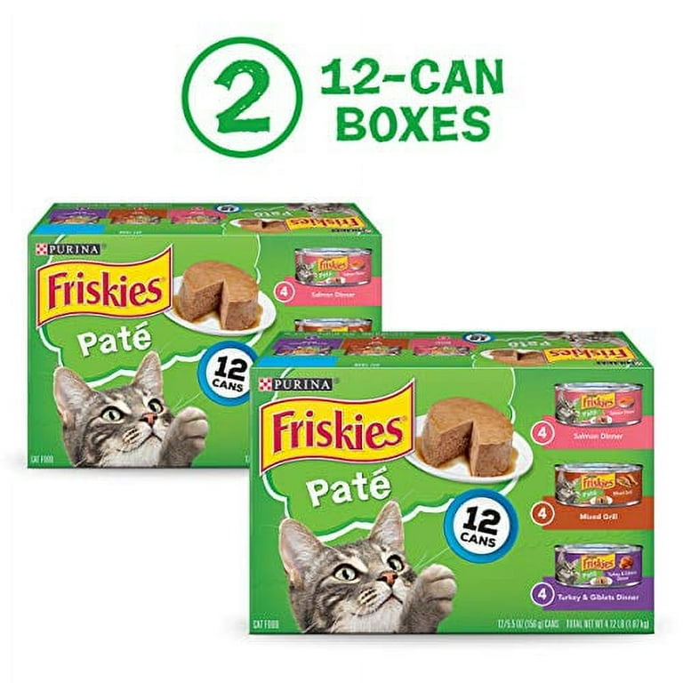 Walmart friskies canned cat clearance food