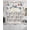 White, variant on Fall Blue Pumpkins Swag Kitchen Curtains Sets for Windows 24 Inch Length, Thanksgiving Leaves Daisy Country Short Window Curtain Panels Swags Valances and Tiers 3 Piece Set for Cafe/Dining Room