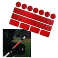thumbnail image 1 of FUTUREORYY 4Pcs Reflective Tape for Bicycles and Cars PVC Strips High Visibility, 1 of 4
