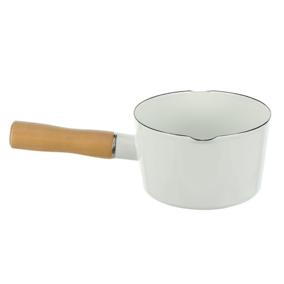 LOLIPPYY Sauce Pot With Lid Ceramics 1Pcs For Small Pots For Cooking And Making Sauces