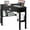 Black, variant on Danniu Corner Desk, Triangle Corner Computer Desk for Small Space, Compact Writing Desk with Storage Shelves & Drawer, Space Saving Small Makeup Vanity Desk for Bedroom, Home Office, Black