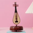 thumbnail image 4 of Boîte à Musique Luté Chinois Classique à Remonter Boîte à Musique Rotative Base Instrument Miniature Artware Cadeau, 4 of 7