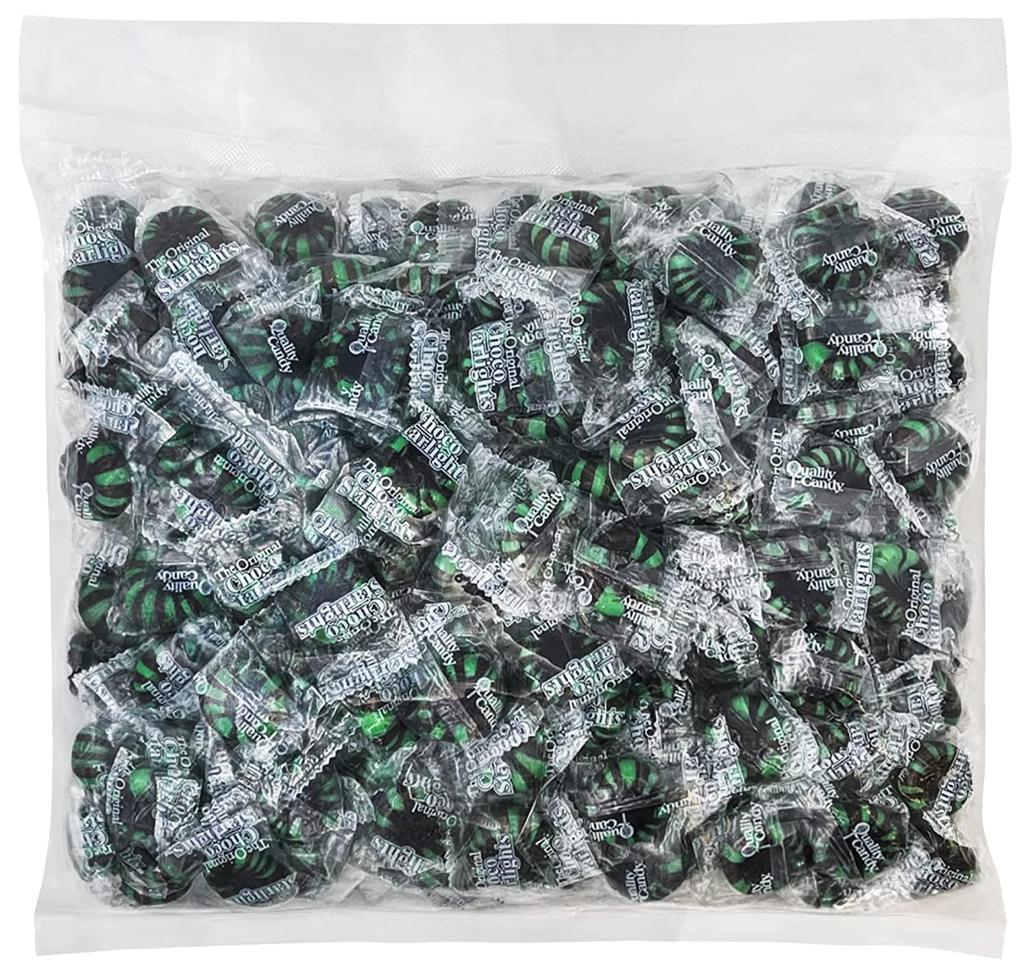 Starlight Chocolate Mints 2 Lbs Bulk Hard Candy Discs Approximately 160 Pieces
