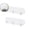White, variant on 2 Pcs Key Holder Wall Mount Adhesive Hooks, Decorative Sticky Key Hanger Rack No Damage, Stick on Hooks for Hanging Towel Hat Coat