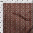thumbnail image 2 of oneOone Polyester Lycra Fabric Leaves & Floral Block Printed Craft Fabric BTY 56 Inch Wide, 2 of 5