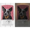 thumbnail image 2 of Australian Cattle Dog Valentine's Day Ceramic Night Light, 2 of 2