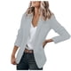 thumbnail image 1 of Blazer Chaquetas Para Mujer Blazers Color Sólido Botón Bolsillo Recreativo Manga Larga Traje Abrigo Tops Odeerbi ODB132388, 1 of 7