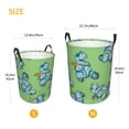 thumbnail image 3 of Fuzoiu Motorcycle Riding Dinosaur Print Circular Hamper,Laundry Basket with Handle,Collapsible Laundry,Dirty Clothes Storage Basket,for Bedroom Bathroom Dorm Living Room-Small, 3 of 6