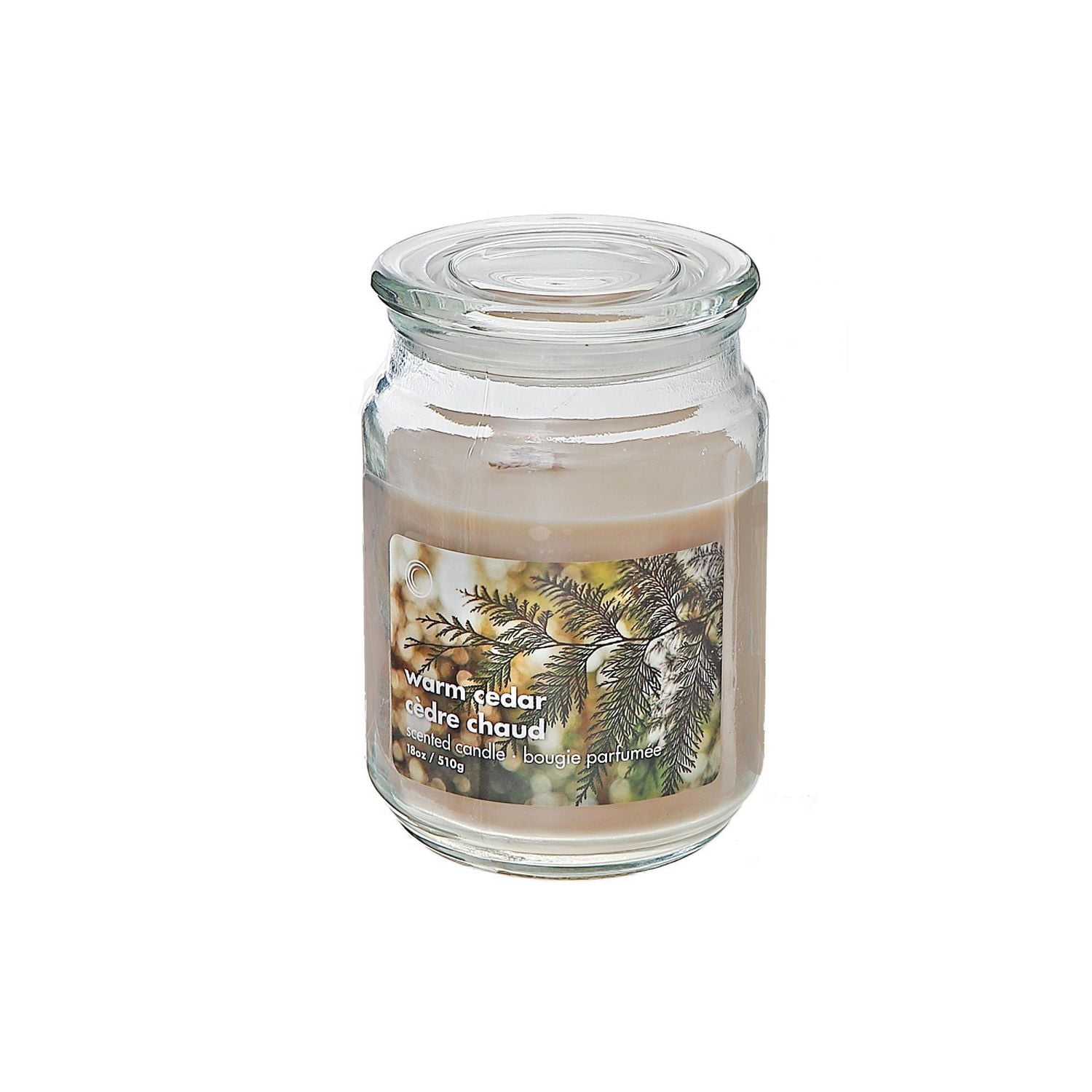 Bocage Parfumé De 18 Oz Avec Couvercle De Couvercle En Verre - Ensemble De 2
