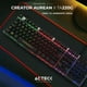 thumbnail image 5 of Teclado Gamer ACTECK CREATOR AUREAN II TA220G AC-939195 negro, 5 of 6