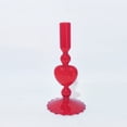 thumbnail image 5 of Candelabro de cristal para decoración del hogar, candelabro de boda romántico nórdico simple, candelabro de cristal retro francés, 5 of 5