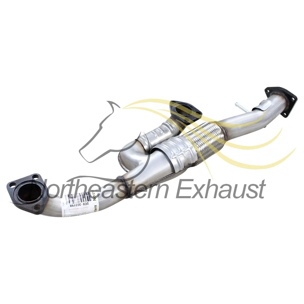 Northeastern Exhaust Front Pipe Fits 2010-2011 Honda Accord Crosstour 3.5L & 2012 Honda Crosstour 3.5L AWD - Direct Fit | Stainless Steel