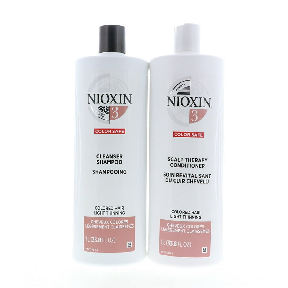 Nioxin - Nioxin System 3 Cleanser & Scalp Therapy Conditioner Duo, 33.8 ...