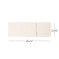thumbnail image 4 of Chaise Longue Réglable en Osier Multibrun Aspen Outdoor w/ Coussin, 4 of 7