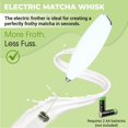 thumbnail image 4 of Set de batidor para matcha Matchiva, kit eléctrico de 7 piezas, 4 of 6