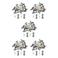 thumbnail image 1 of maskred Fashionable 50Pcs Eye Glasses Spectacle Chain Strap Holder Loop Ends Type B 50 Pcs 5Set, 1 of 6