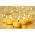 thumbnail image 4 of Hyoola, 4.5 Hour Natural Yellow Beeswax Tealight Candles - In Clear Plastic (12 Pack), 4 of 8