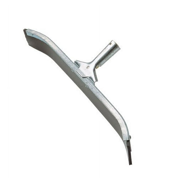 Ettore Curved Industrial Duty Steel Floor Squeegee, 36-Inch