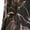 Black Painterly Rose, variant on Roaman's Women's Plus Size Petite Plus Size Hand Crinkled Flutter-Sleeve Maxi Dress
