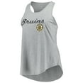 thumbnail image 2 of Women's Fanatics Heather Gray Boston Bruins Plus Size Racerback Tank Top, 2 of 3