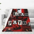 thumbnail image 2 of Liams Music Payne Flannel Blanket Air Conditioning Blanket Nap Blanket Sofa Throw Blanket Throw Blankets 50"X40", 2 of 6