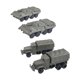 thumbnail image 1 of Kit de simulación de vehículos 4D 1/144 de 4 piezas para montar en casa o en la fiesta. Estilo L, 1 of 9