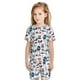 thumbnail image 5 of Balery Fourth Of July Party Conjunto de Pijama Infantil de Manga Corta con Estampado – Ropa de Dormir de Algodón Suave-XX-Large, 5 of 5