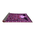 thumbnail image 2 of Ahgly Company Indoor Square Persian Purple Traditional Area Rugs, 8' Square, 2 of 4