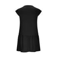 thumbnail image 6 of SnZhen Sleeveless Dresses for Women Casual Summer Womens Sleeveless Summer Mini Dress Sexy Mock Neck Tank Dresses Bodycon Drop Waist Short Sundress, 6 of 6