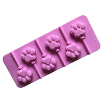 Wovilon Silicone Molds Cake Mold 6 Cat Claw Lollipop Mold Silicone Ice Cream Mold Homemade Ice Cream Mold Baking Mold